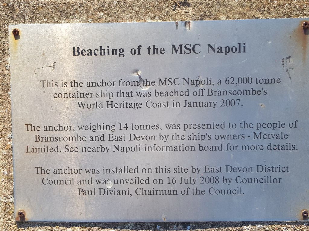 The Beaching Of The MSC Napoli At Branscombe Beach