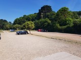 General View Of Branscombe Beach Car Park