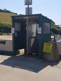 The Two Payment Booths At Branscombe Beach Car Park